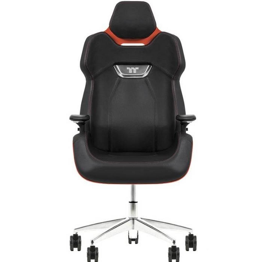 THERMALTAKE ARGENT E700 Real Leather Gaming Chair Design by Studio F. A. Porsche, GGC-ARG-BRLFDL-01– Orange
