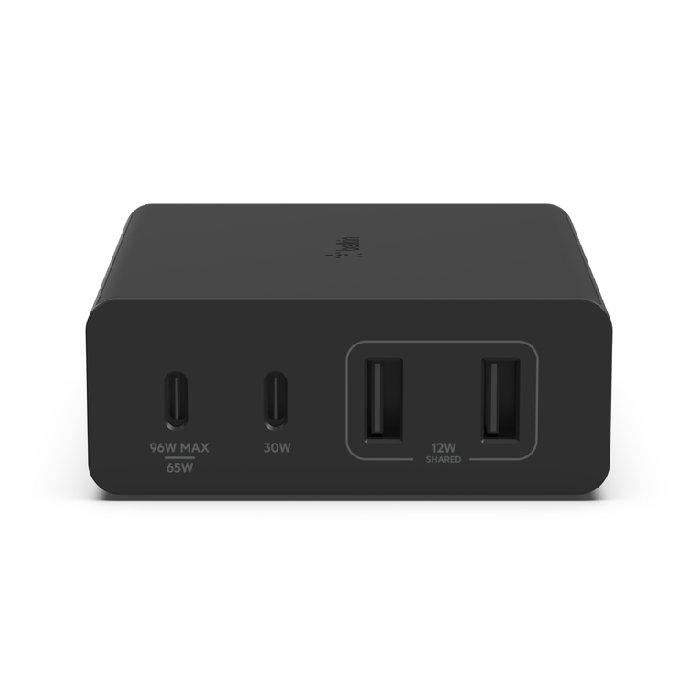 

Belkin 4-port usb-c gan charger 108w, wch010mybk