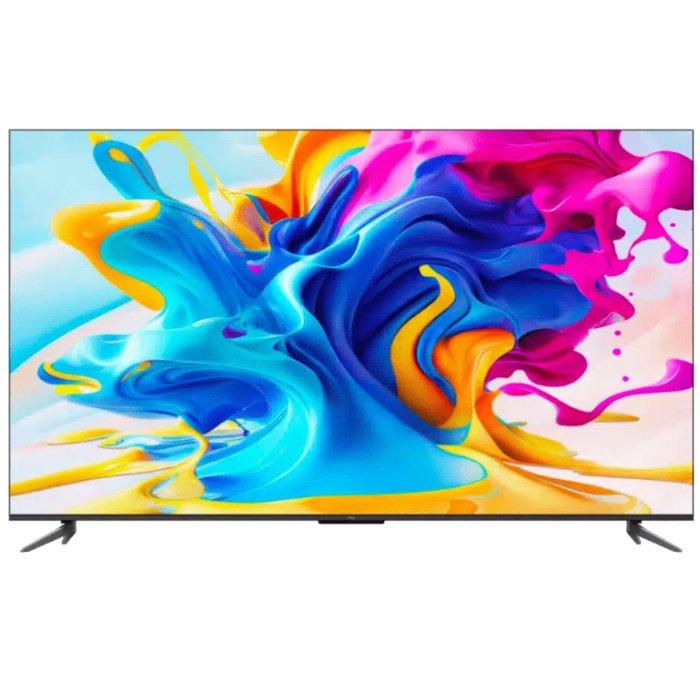 

Tcl 50-inch 4k uhd qled smart google tv, 60 hz, 50c645 – black