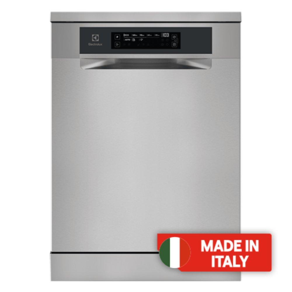 

Electrolux free-standing dishwasher, 8 programs, 15 place settings, esz89300sx - silver