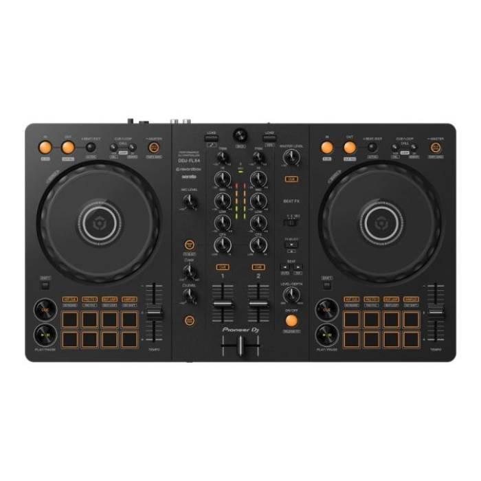 

Pioneer dj controller 2-deck rekordbox and serato dj, ddj-flx4 - black
