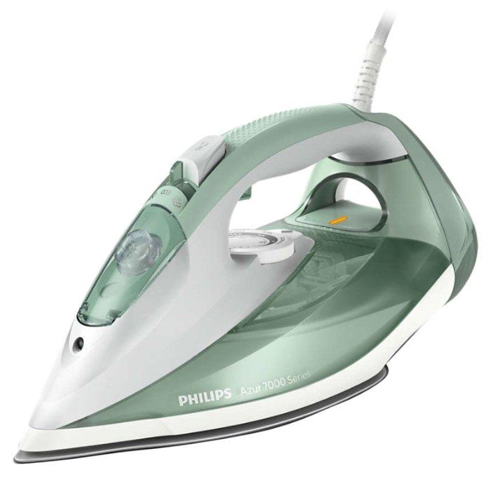

Philips 7000 series steam iron, 2600w, dst7012/76 - green/grey