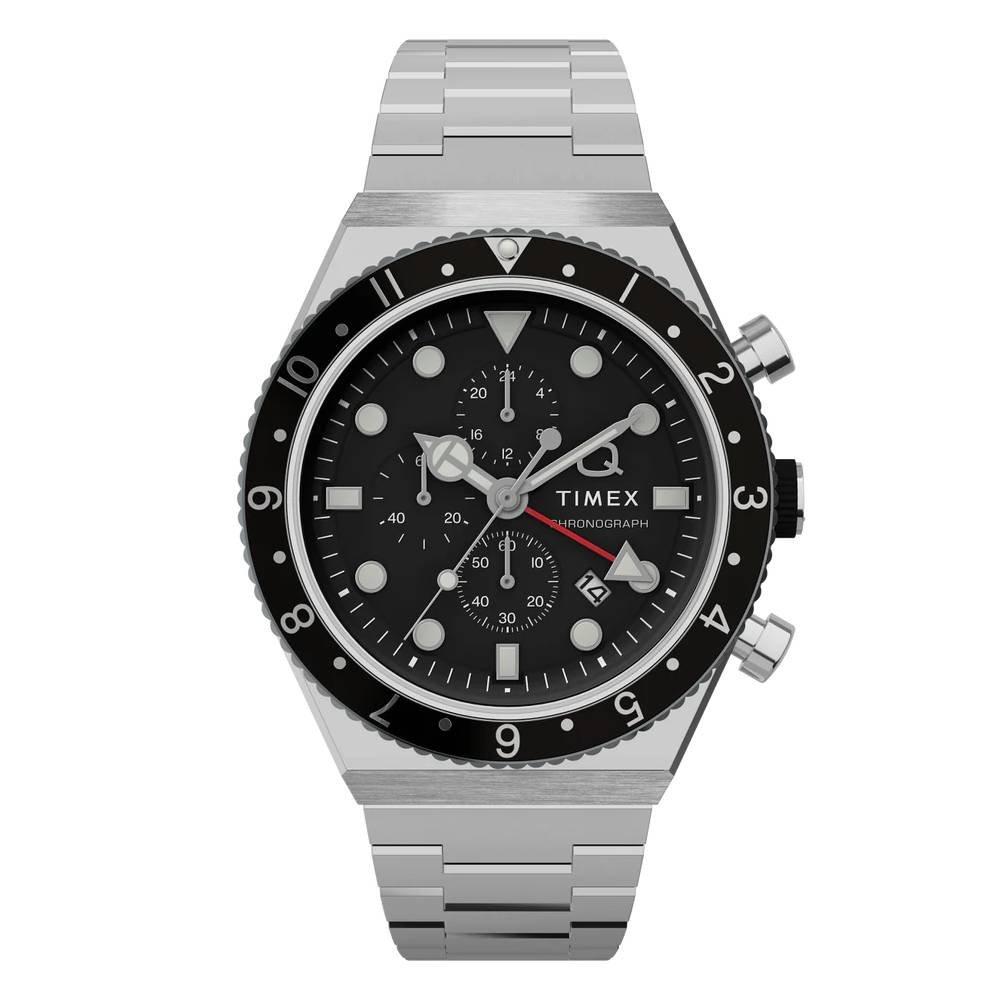 

Timex q men's watch, analog, 40mm, stainless steel strap, tw2v69800 – stainless steel