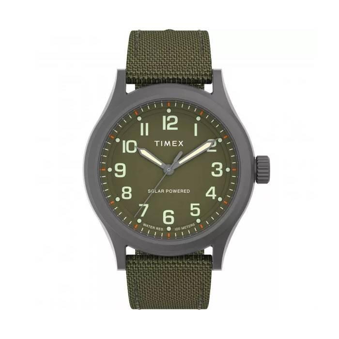 

Timex expedition north sierra men's watch, analog, 40mm, fabric strap, tw2v64700 – green