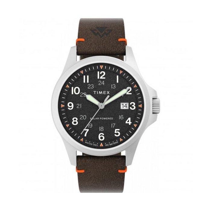 

Timex expedition north field solar men's watch, analog, 41mm, leather strap, tw2v64100 ...