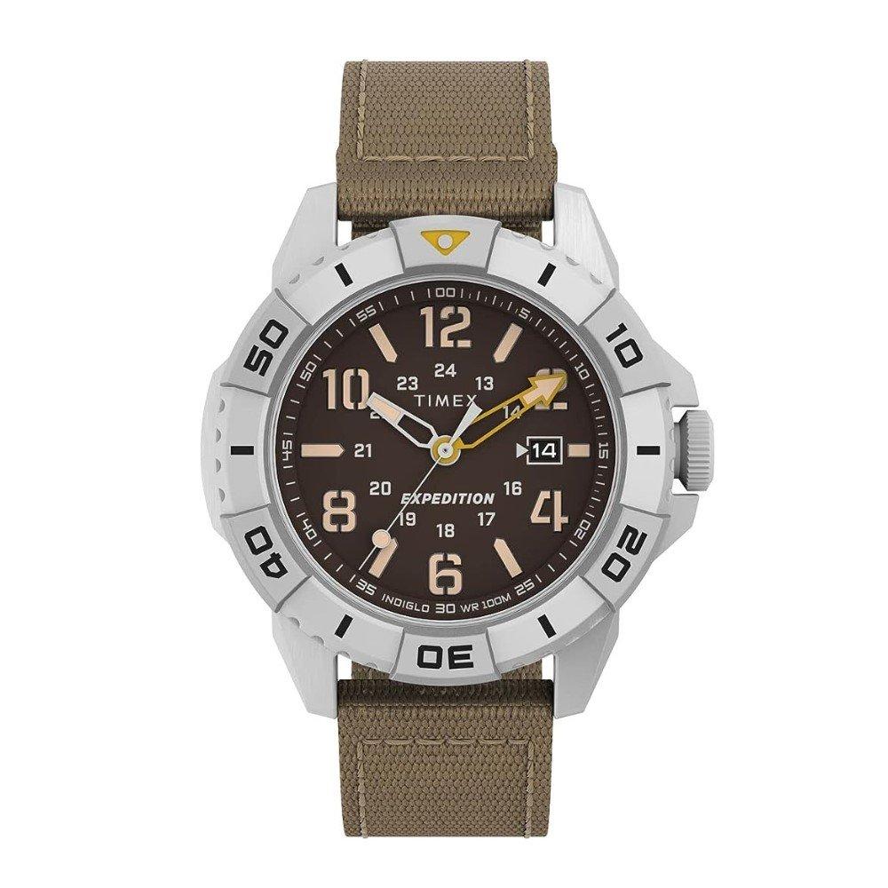 

Timex expedition north ridge men's watch, analog, 42mm, fabric strap, tw2v62400 – tan