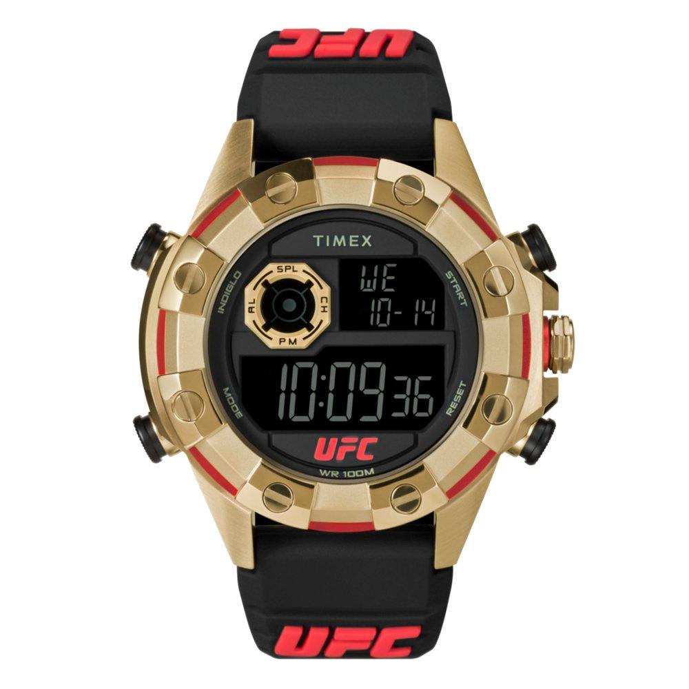 

Timex ufc kick men's watch, digital, 49mm, resin band, tw2v86600 – black