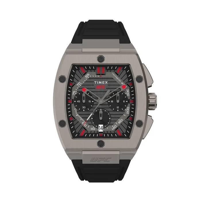 

Timex ufc beast men's watch, analog, 51mm, silicone strap, tw2v87400 – black