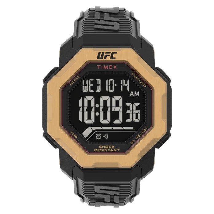 

Timex watch for men, digital, resin band, 48mm, tw2v89000 - black