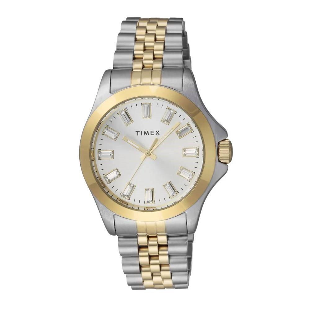 

Timex kaia women's watch, analog, 38mm, stainless steel, tw2v79700 – silver/gold