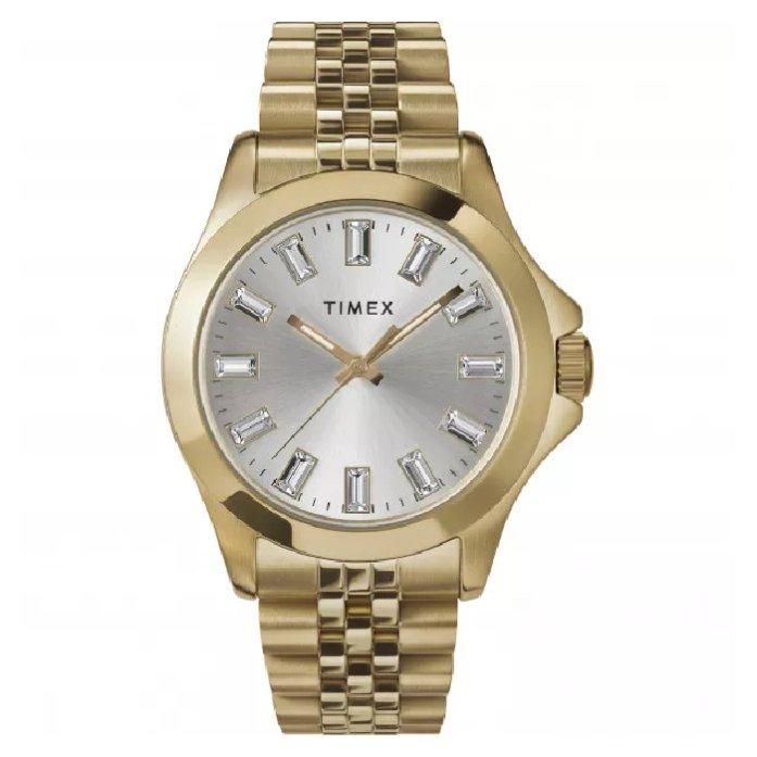 

Timex watch for women, analog, stainless steel band, 38mm, tw2v79800 - goldtone