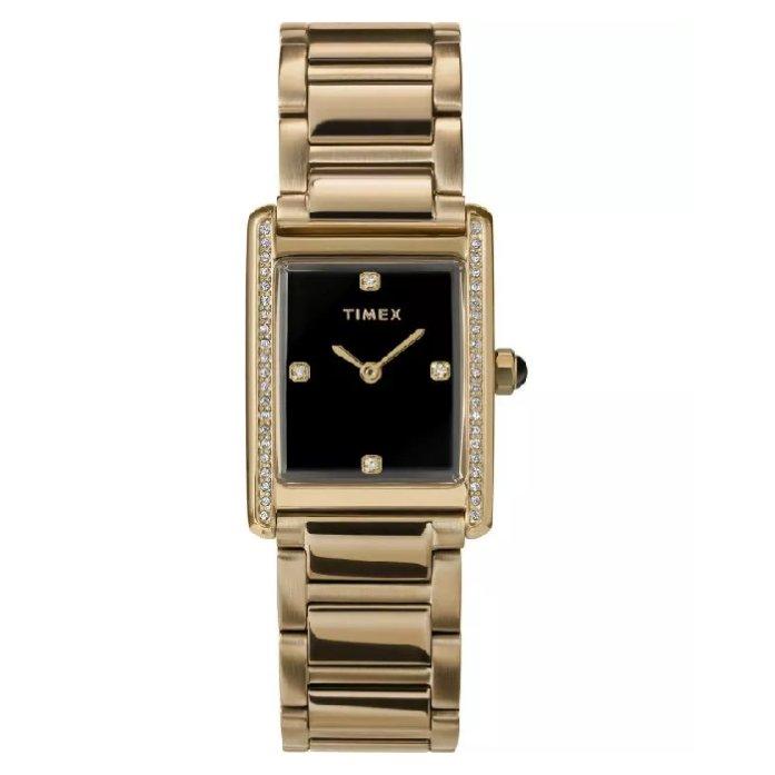 

Timex watch for women, analog, stainless steel band, 24mm, tw2v81400 - goldtone