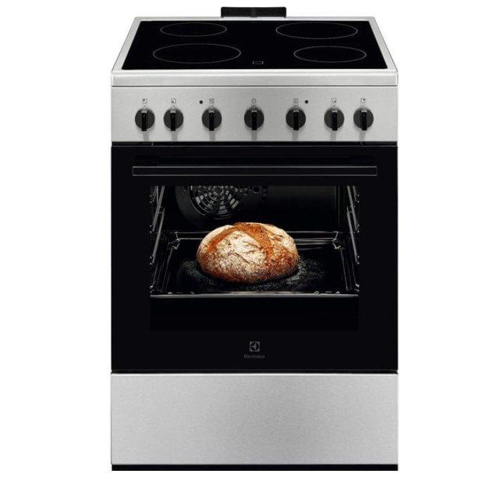 

Electrolux 4 burners electric cooker, 60x60cm, 54 liters, lkr620002x - inox