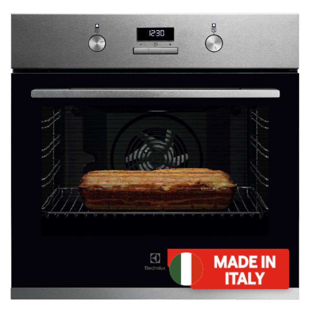 

Electrolux built-in electric oven, 60cm, 71 liter, kofgh40x – stainless steel
