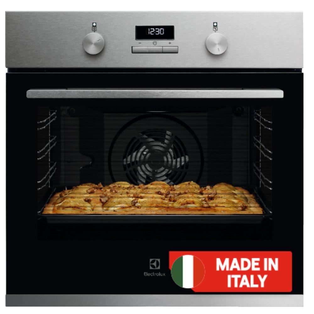 

Electrolux built-in electric oven, 60cm, 68 liter, kohhh000x – stainless steel