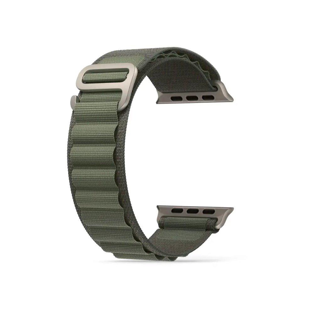 

Hyphen watch strap nylon for apple ultra 49mm, large, ews-aulgn496623 - green