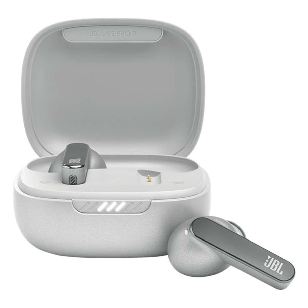 

Jbl live pro 2 true wireless noise canceling earbuds, jbllivepro2twssil - silver