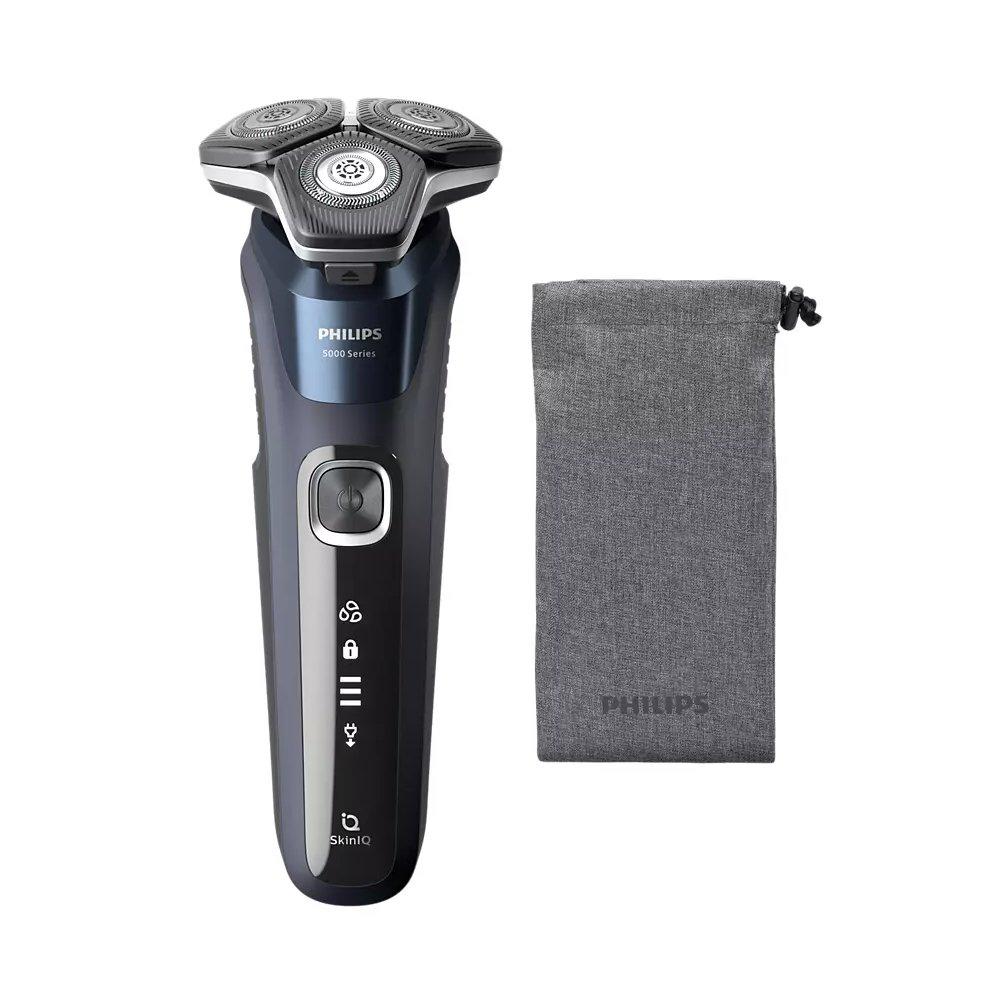 

Philips series 5000 wet & dry electric shaver, s5885/10 - midnight blue/black