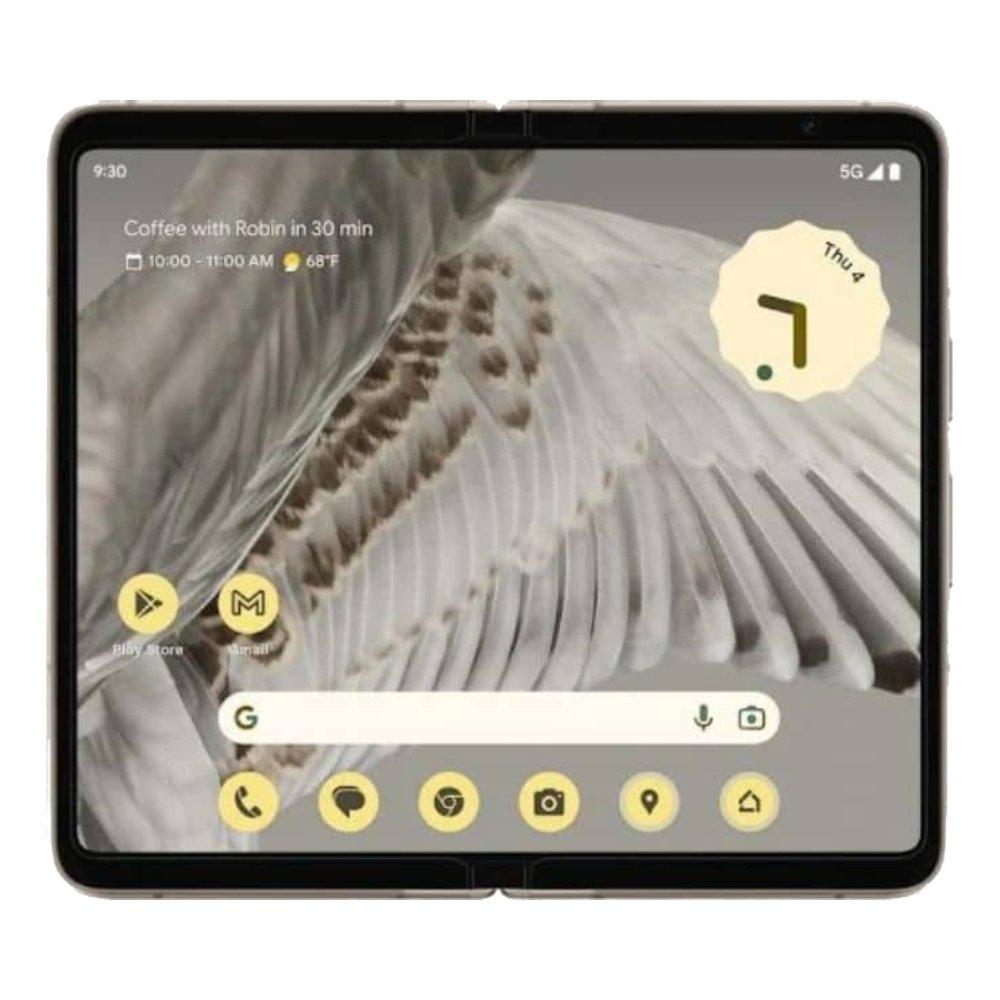 

Google pixel fold 256gb, 12gb ram, 7. 6-inch phone - porcelain
