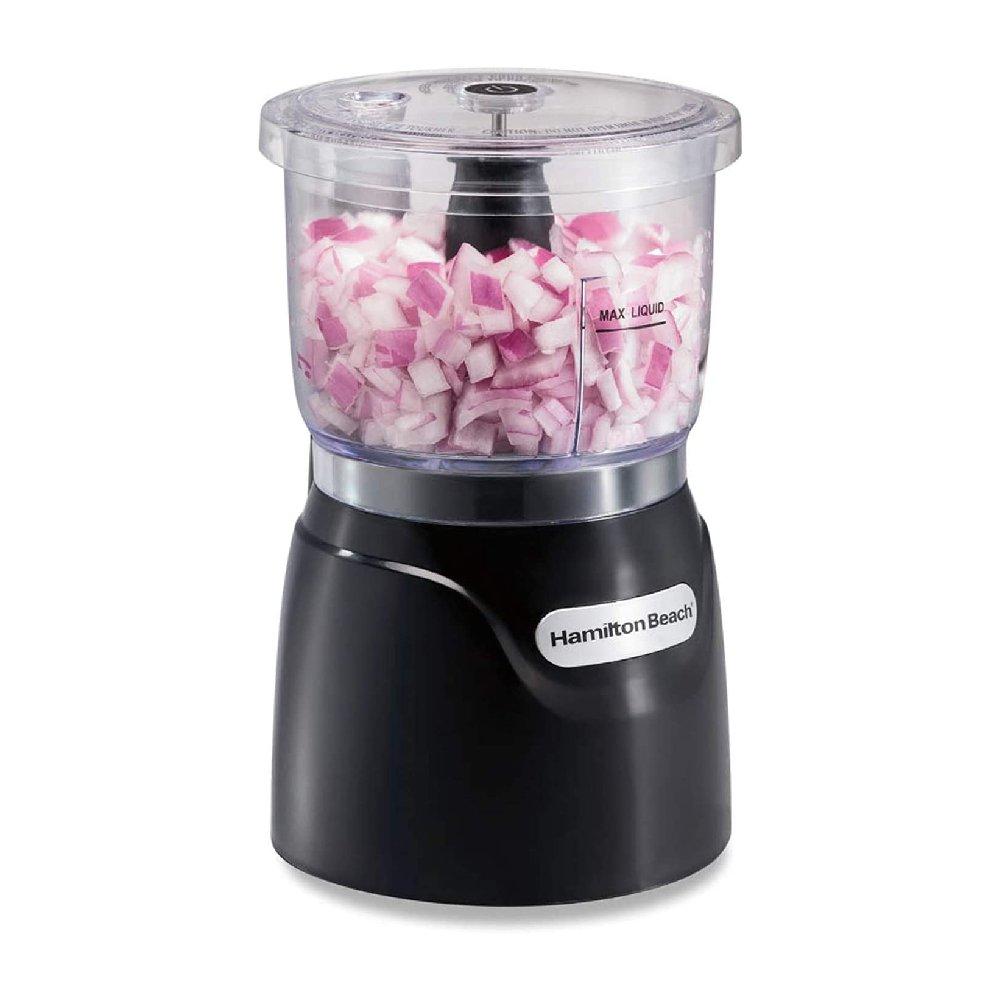 

Hamilton beach food chopper, 350w, 750ml, 72850-me - black