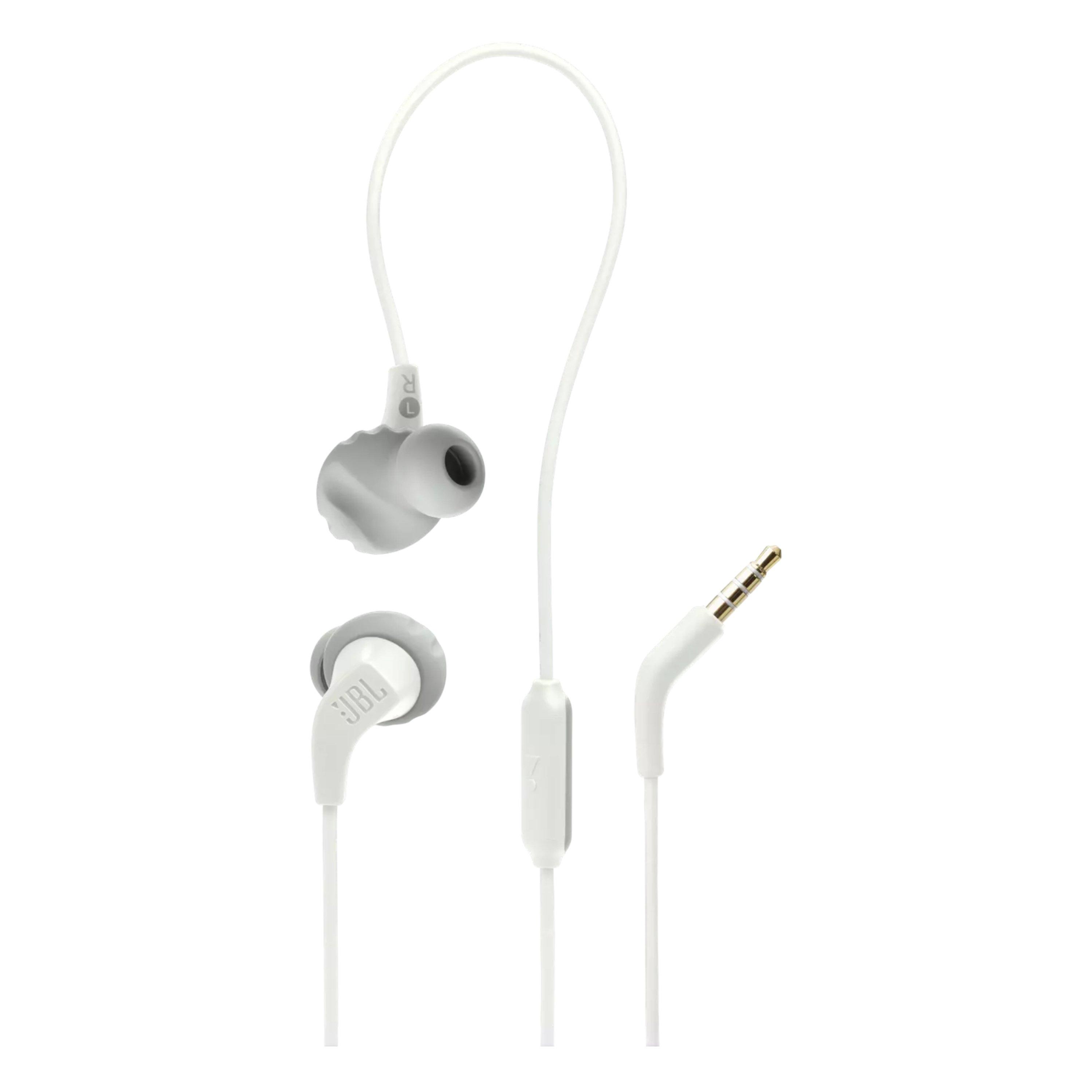 

Jbl endurance run 2 wired earphones jblendurrun2wht - white