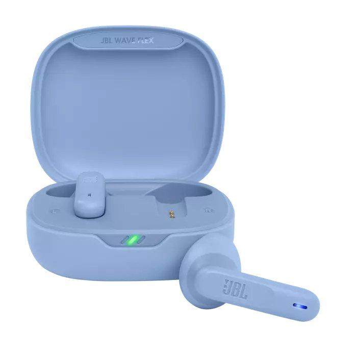 

Jbl wave flex true wireless earbuds jblwflexblu blue