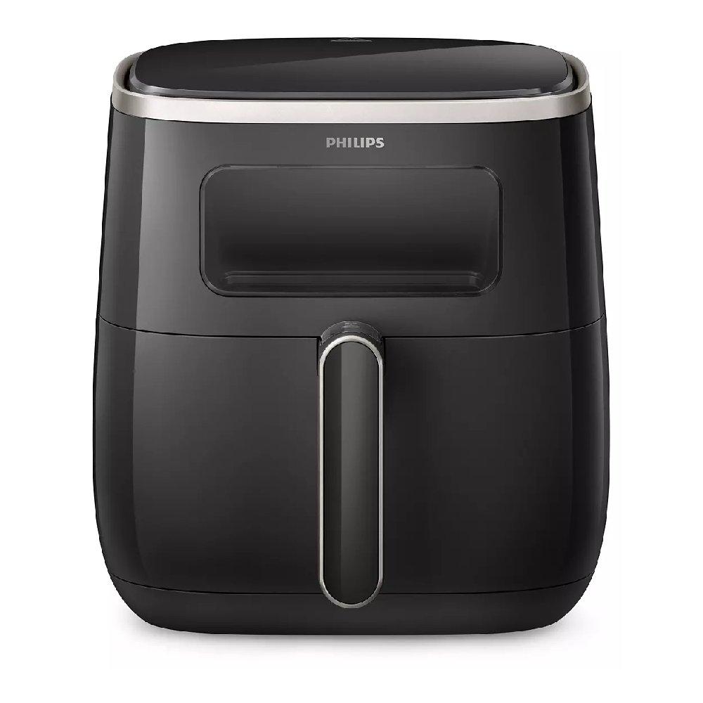 

Philips 3000 series xl digital window air fryer, 1700w, 5. 6 l, hd9257/80 - black