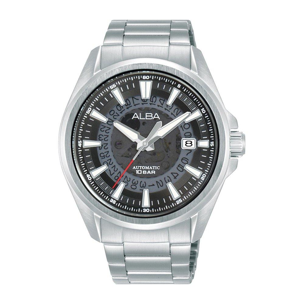 

Alba active men's watch,analog, 43mm, stainless steel strap, au4031x1 - silver