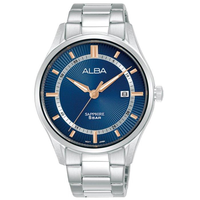 

Alba prestige men's watch, analog , 41mm, stainless steel strap, as9r17x1 - silver