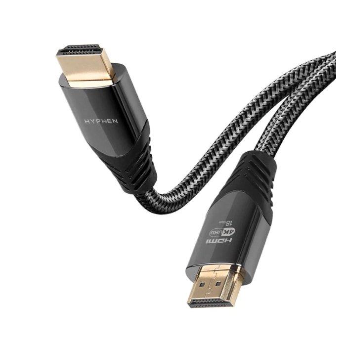 

Hyphen hdmi 4k cable, 1. 5m, hcb-hdmi4k157552 - black