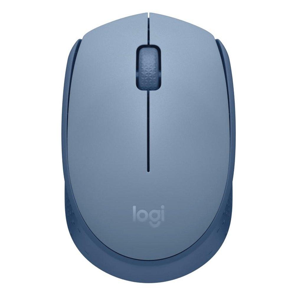 

Logitech m171 wireless mouse, 910-006866 – blue grey