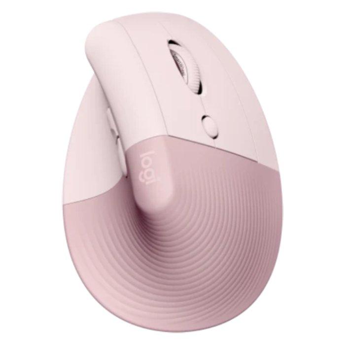 

Logitech lift bluetooth vertical ergonomic mouse - rose