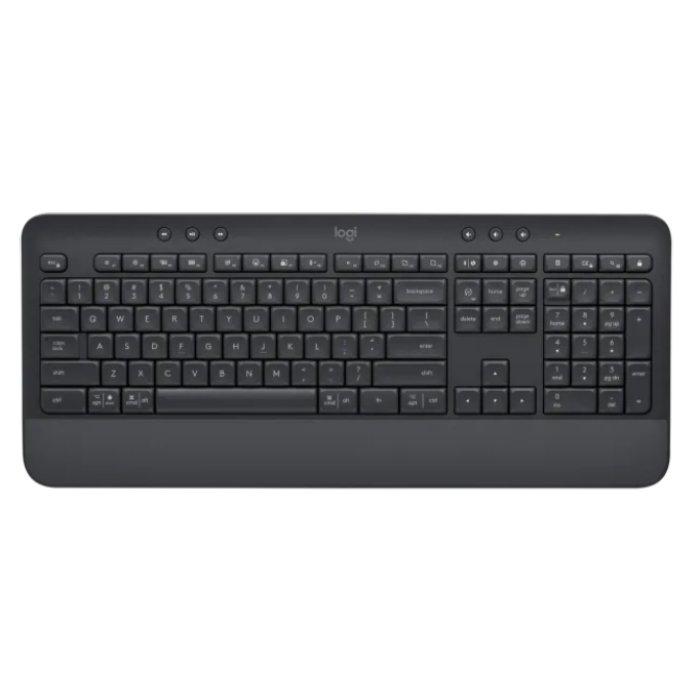 

Logitech k650 signature bluetooth en/ar keyboard - graphite