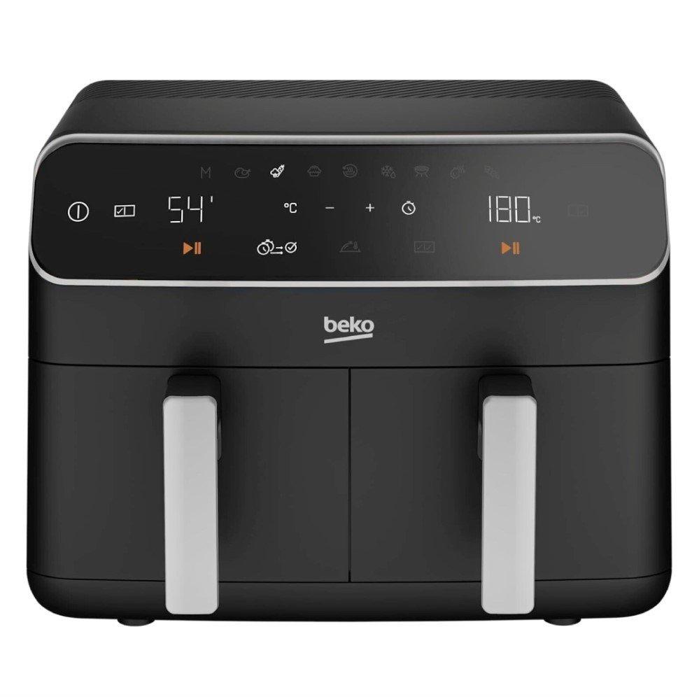 

Beko dual air fryer,2400 w, 8. 5l, frl5388 b - black
