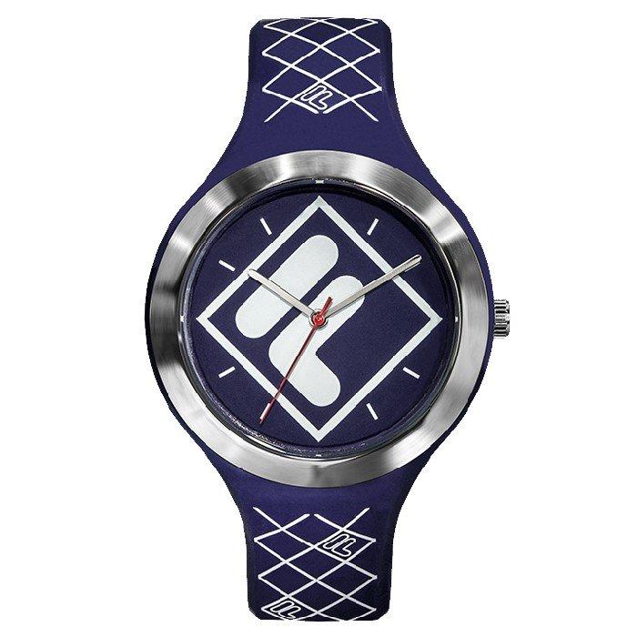 

Fila men's watch, analog, 42mm, silicone strap, 38-342-002– blue