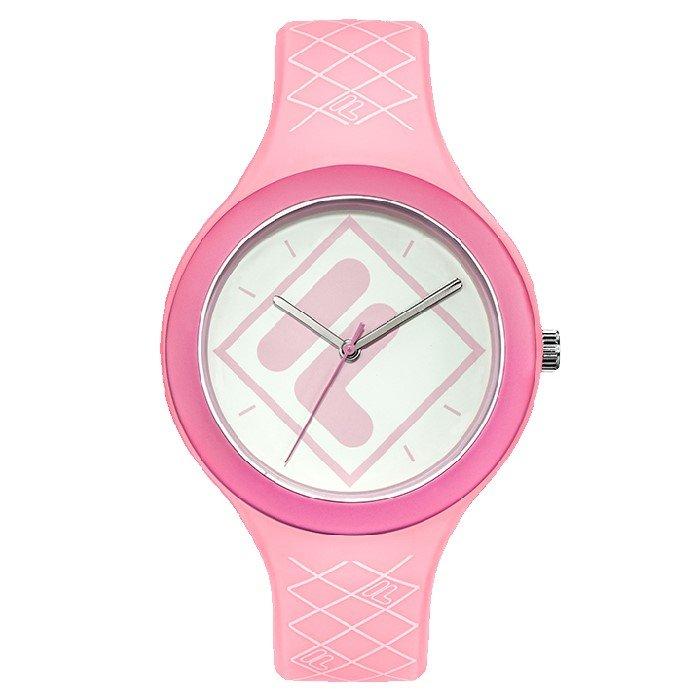 

Fila ladies watch, analog, 42mm, silicone strap, 38-342-004– pink