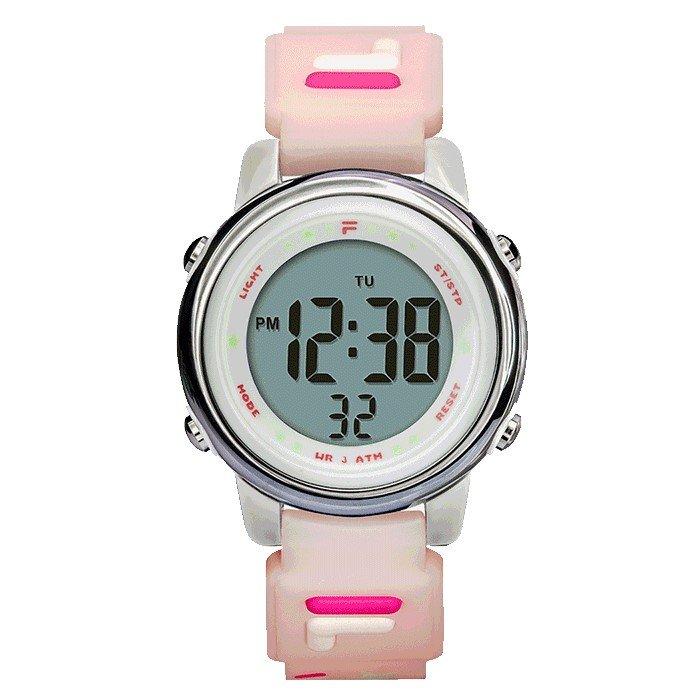 

Fila men's watch, digital, 34mm, silicone strap, 38-218-003 – pink