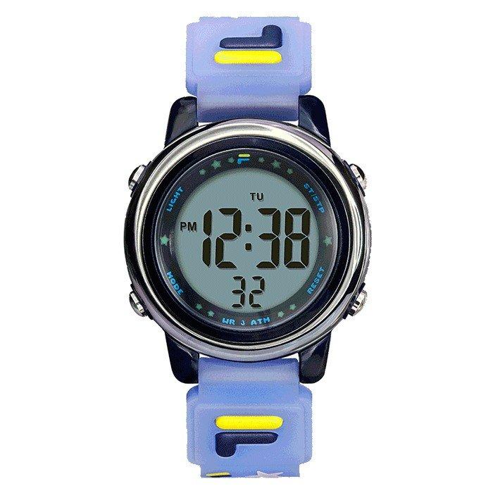

Fila fashion watch, digital, 34mm, silicone strap, 38-218-004 – blue