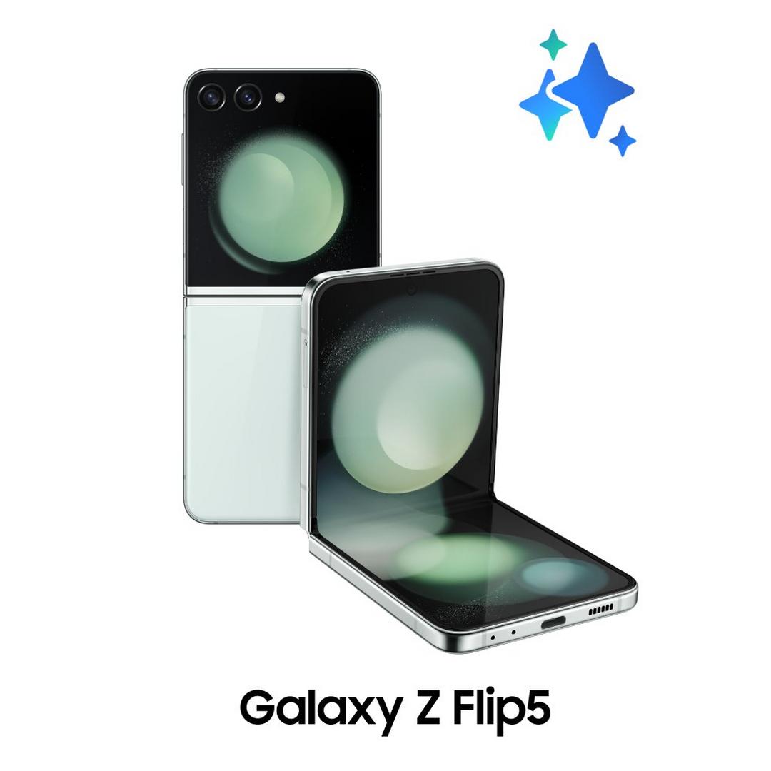 Samsung Z Flip 5 6.7 inch 256GB 8GB RAM Phone - Mint