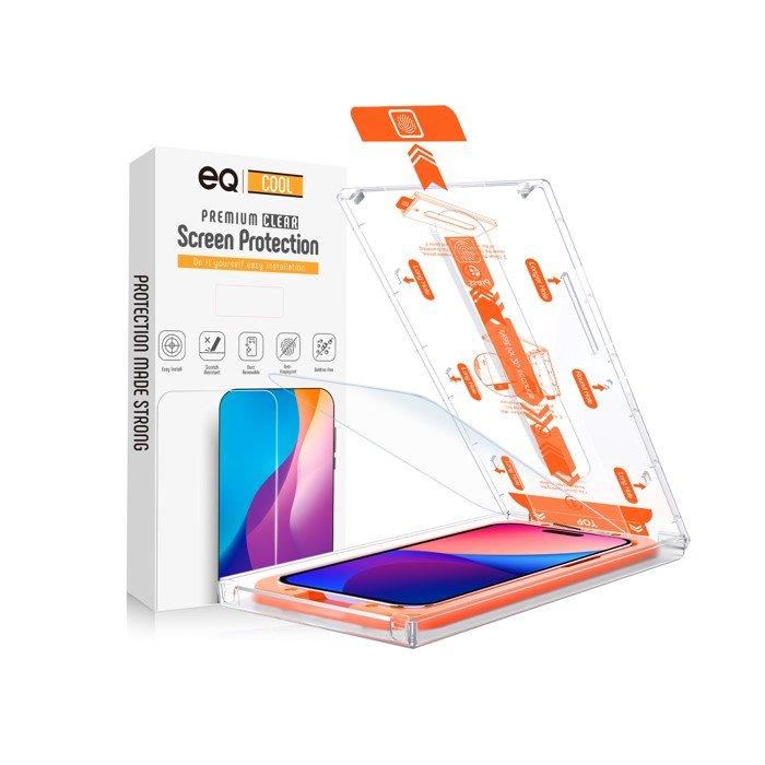 

Eq iphone 15 plus screen protector + magic box, eq-iph15+-2. 5d – clear