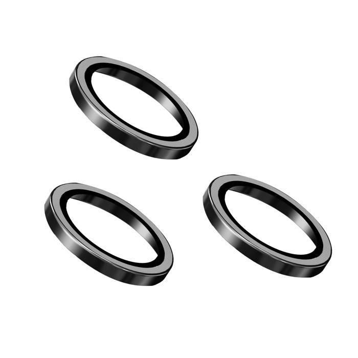 

Eq iphone 15 pro metal ring camera lens protector, eq-iph15pro-cprot - clear