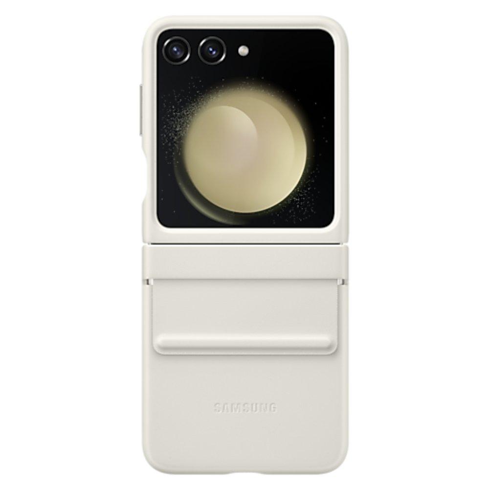 

Samsung eco leather case for galaxy z flip5 - cream