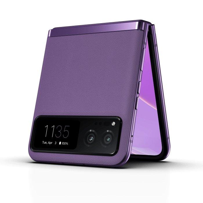 

Motorola razr 40 phone, 6. 9-inch, 256gb, 8gb ram, 5g – purple