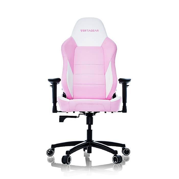 

Vertagear pl1000 gaming chair, vg-pl1000_pk – white&pink