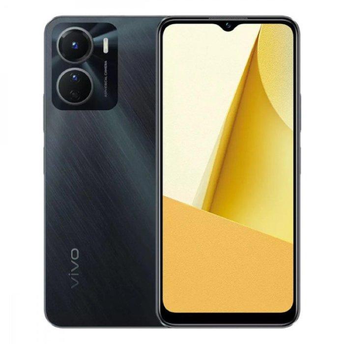 

Vivo y16 6. 51inch, 128gb, 4gb ram, dual sim phone - black