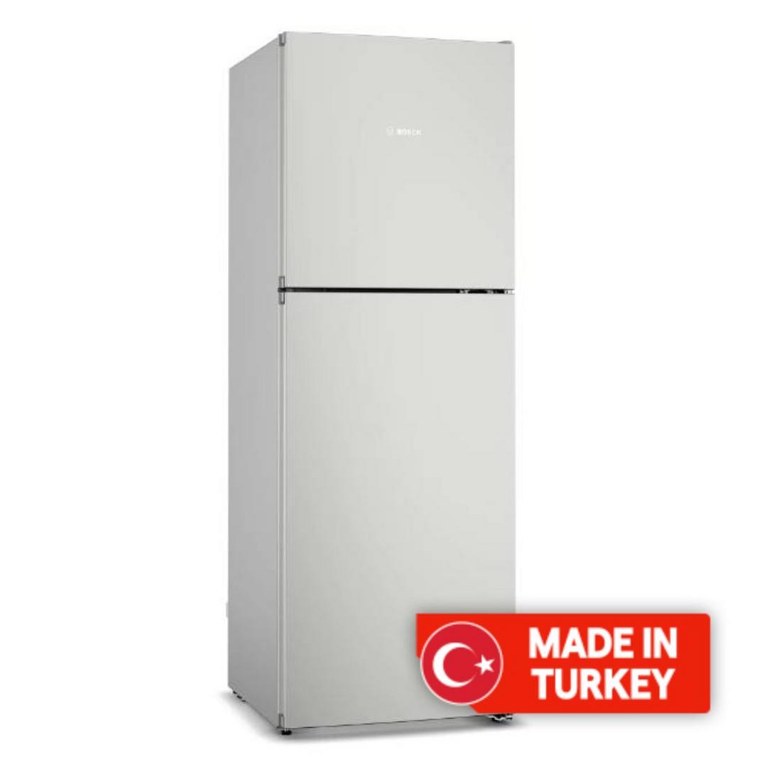 BOSCH Top Mount Refrigerator, 10CFT, 286L, KDN30N120M – Inox