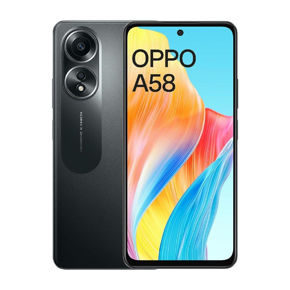 

Oppo a58 6. 72-inch, 128gb, 8gb ram phone - black
