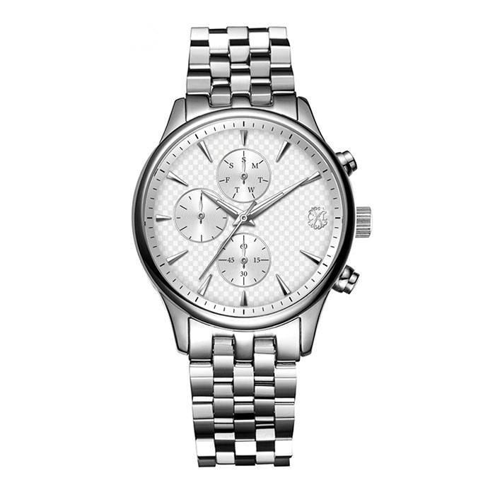 

Christian lacroix men casual watch, analog, cxlw8064 – silver