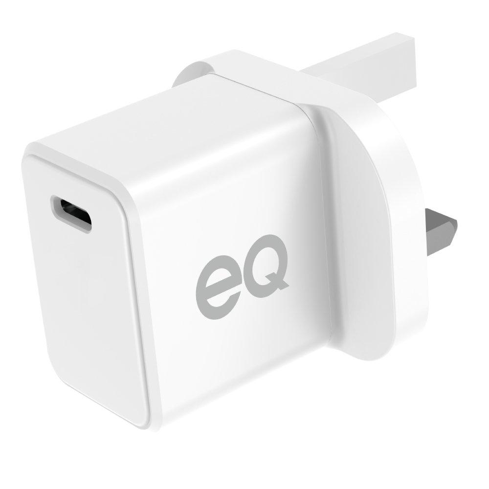 

Eq pd 30w usb-c wall charger – white