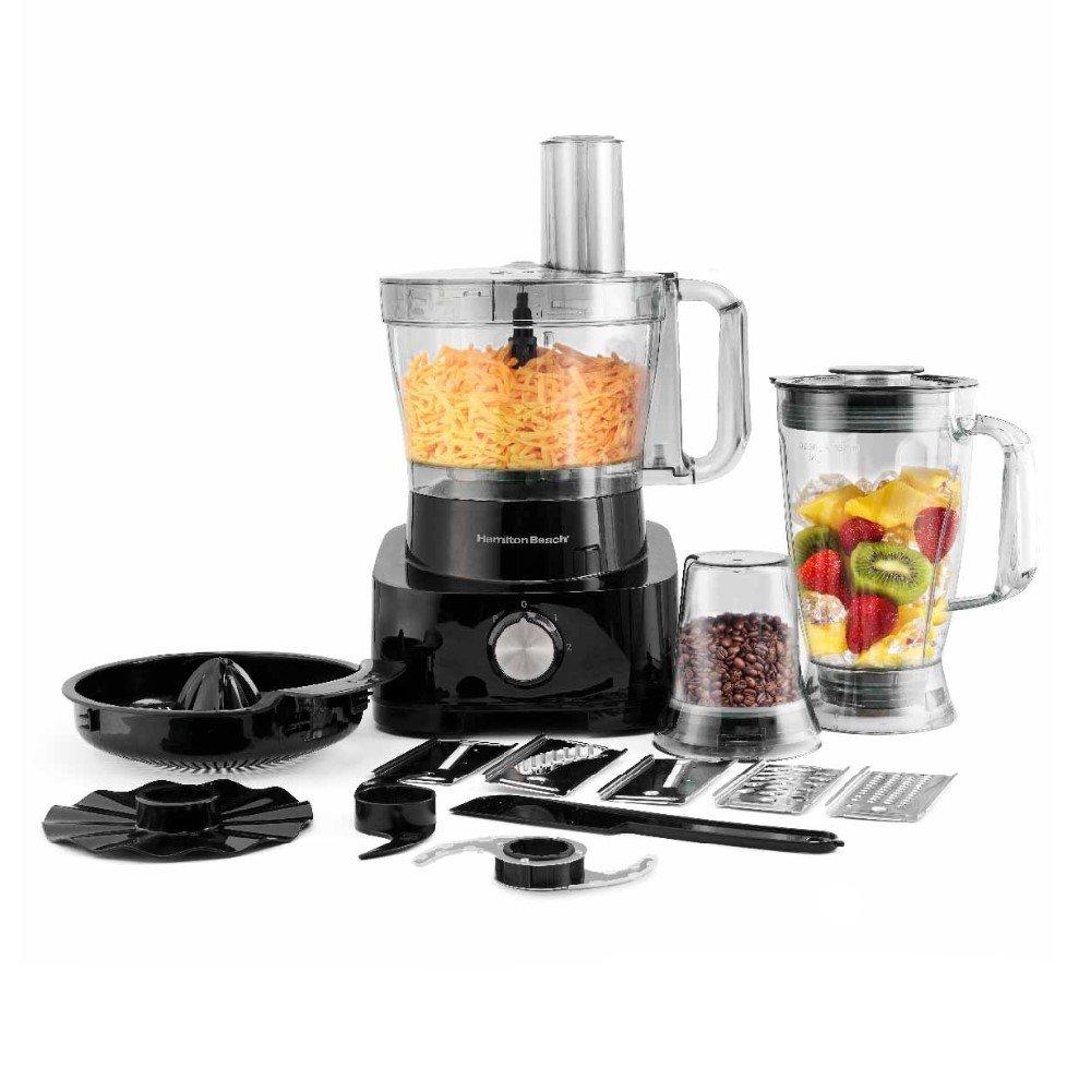 

Hamilton beach 11 in 1 food processor, 1000w, fp1012-me - black